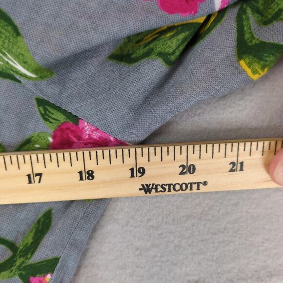 Charlie Paige Floral Tiered Maxi Dress Sz S Embroidered Lace Trim Flared Sleeve - Picture 6 of 10